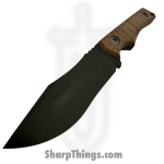 Tactile Knife Co. -  - Osprey - Fixed Blade Knife - CPM MagnaCut Coated Clip Point - Natural Micarta - Tan - Image 2