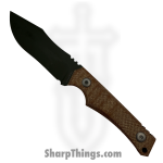 Tactile Knife Co. -  - Osprey - Fixed Blade Knife - CPM MagnaCut Coated Clip Point - Natural Micarta - Tan - Image 3