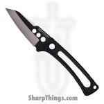 WithArmour - 23FYE150-70BKG - Cobra - Fixed Blade Knife - VG-10 Two Tone Reverse Tanto - VG-10 - Black Silver
