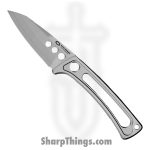 WithArmour - 23FYE150-70SL - Cobra - Fixed Blade Knife - WASTEEL Satin Reverse Tanto - WASTEEL - Silver