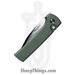ProTech - 26.Scapegoat.Comp.Cust.003 - Custom Scapegoat Compact - Automatic Knife - 154CM Polished Clip Point - Aluminum - Green - Image 4