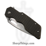 Attention 2 Detail Mercantile - A2DBS26002 - MK1 - Folding Knife - CPM MagnaCut  Drop Point - Double Divot Titanium - Bronze - Image 3