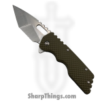 Attention 2 Detail Mercantile - A2DBS26003 - MK2 - Folding Knife - CPM MagnaCut  Batwing - Double Divot G10 Ti - OD Green