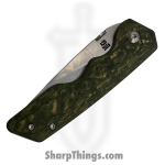 Attention 2 Detail Mercantile - A2DBS26005 - MK3 - Folding Knife - CPM MagnaCut  Drop Point - Titanium - Money CamoQuartz - Image 4
