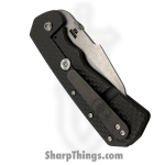 Attention 2 Detail Mercantile - A2DBS26006 - Delta - Folding Knife - CPM MagnaCut  Sheepsfoot - Titanium - Bronze - Image 4