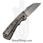 Attention 2 Detail Mercantile - A2DBS26007 - Delta - Folding Knife - CPM MagnaCut  Sheepsfoot - Titanium - Grey - Image 2