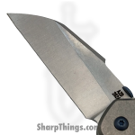 Attention 2 Detail Mercantile - A2DBS26007 - Delta - Folding Knife - CPM MagnaCut  Sheepsfoot - Titanium - Grey - Image 5