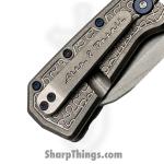 Attention 2 Detail Mercantile - A2DBS26007 - Delta - Folding Knife - CPM MagnaCut  Sheepsfoot - Titanium - Grey - Image 7