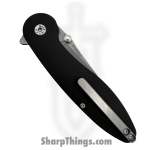 ABW - ABW-M1-SW-BK - Model 1 - Folding Knife - CPM MagnaCut Stonewash Drop Point - 6061-T6 Aluminum - Black - Image 4