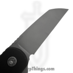 ABW - ABW-M2-SW-BK - Model 2 - Folding Knife - CPM MagnaCut Stonewash Sheepsfoot - 6061-T6 Aluminum - Black - Image 5