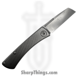 ABW - ABW-SL-SW-TI - Slip Joint 45 degree - Folding Knife - CPM MagnaCut Stonewash Sheepsfoot - Titanium - Stonewash - Image 2