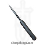 Bald Man K&T - BaldBS2602 - Thicker Clipper - Fixed Blade Knife - CPM CruWear Stonewash Clip Point - Canvas - OD Green - Image 3
