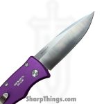 ProTech - BST26.Duke.1 - Duke 2 - Automatic Knife - CPM MagnaCut Satin Drop Point - 6061 Aluminum - Purple - Image 3