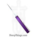 ProTech - BST26.Duke.1 - Duke 2 - Automatic Knife - CPM MagnaCut Satin Drop Point - 6061 Aluminum - Purple - Image 5