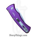ProTech - BST26.Duke.1 - Duke 2 - Automatic Knife - CPM MagnaCut Satin Drop Point - 6061 Aluminum - Purple - Image 6