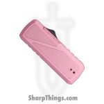 TacKnives - BZ011965-PK - Zipper - Assisted Open Knife - SK5 HC Satin Razor - Ano Aluminum - Pink - Image 3