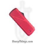 TacKnives - BZ011965-RD - Zipper - Assisted Open Knife - SK5 HC Satin Razor - Ano Aluminum - Red - Image 3