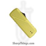 TacKnives - BZ011965-YL - Zipper - Assisted Open Knife - SK5 HC Satin Razor - Ano Aluminum - Yellow - Image 3