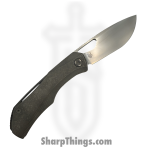 Poikilo Blade - COL-FEN-STD-DSW398-TI - Anarcnnide Fenrir S2- Folding Knife - m398 Stonewash Drop Point - Titanium - Stonewash - Image 2