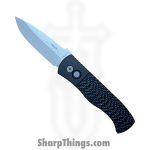 ProTech - E7A05-20CV - CQC7 - Automatic Knife - 20CV Stonewash Spear Point - 6061-T6 Aluminum - Black