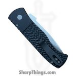 ProTech - E7A05-20CV - CQC7 - Automatic Knife - 20CV Stonewash Spear Point - 6061-T6 Aluminum - Black - Image 3