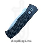 ProTech - E7A05-20CV - CQC7 - Automatic Knife - 20CV Stonewash Spear Point - 6061-T6 Aluminum - Black - Image 4