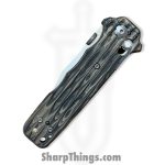 Elishewitz Custom Knives - ECKMacVSOG - Mac V SOG Axis Lock - Folding Knife - S45VN Matte Clip Point - G10 - Burl - Image 6