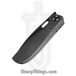 Poikilo Blade - EDC-GEC-STDDSW-398-TI-V2 - Gecko - Folding Knife - Bohler M398 Coated Drop Point - Titanium - Dark Stonewash - Image 2