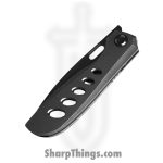 Poikilo Blade - EDC-GEC-STDDSW-398-TI-V4 - Gecko - Folding Knife - Bohler M398 Coated Drop Point - Titanium - Dark Stonewash - Image 2
