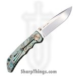Spartan Blades - SF10 Custom G&C - Harsey Custom - Folding Knife - CPM Magnacut Stonewash Drop Point - Titanium - God and Country - Image 2
