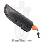 Heretic Knives - H065-18A-OG-G10 - Kobold - Fixed Blade Knife - CPM MagnaCut OD Green Clip Point - G10 - Orange - Image 3