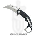 Kubey - KUB262A - Mini Wrath - Folding Knife - 14C28N Blasted Claw - G10 - Black - Image 2