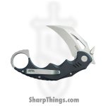 Kubey - KUB262A - Mini Wrath - Folding Knife - 14C28N Blasted Claw - G10 - Black - Image 3