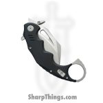 Kubey - KUB262A - Mini Wrath - Folding Knife - 14C28N Blasted Claw - G10 - Black - Image 4