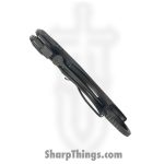Kubey - KUB440F - Jaw - Folding Knife - 14C28N Blackwash Pikal - G10 - Black - Image 6
