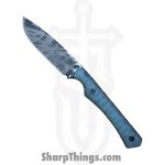 Lex Rex - LEXBS26004 - Midsized Goblin - Fixed Blade Knife - AEB-L Paint Splatter Modified Tanto - G10 - Jade