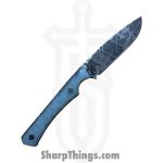 Lex Rex - LEXBS26004 - Midsized Goblin - Fixed Blade Knife - AEB-L Paint Splatter Modified Tanto - G10 - Jade - Image 2