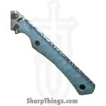 Lex Rex - LEXBS26004 - Midsized Goblin - Fixed Blade Knife - AEB-L Paint Splatter Modified Tanto - G10 - Jade - Image 5