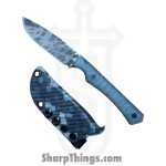 Lex Rex - LEXBS26004 - Midsized Goblin - Fixed Blade Knife - AEB-L Paint Splatter Modified Tanto - G10 - Jade - Image 7