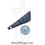 Lex Rex - LEXBS26008-3 - Keychain Scraps - Fixed Blade Knife - AEB-L Stonewash Kiridashi - Skeletonized - Camo - Image 2