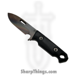 Medford Knife and Tool - MK070DVQ-08KB-SPQ3-Q4 - STA Sniper - Fixed Blade Knife - D2 Vulcan Drop Point - G10 - Black