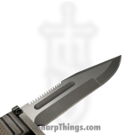 Medford Knife and Tool - MK0754TQ-12KB-SPQ3-HT - USMC Raider - Fixed Blade Knife - S45VN Tumbled w/ Satin Flats Clip Point - G10 - Multi - Image 4
