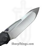 Null Knives - NULLBS2603 - Vandal - Folding Knife - Vanax SuperClean Satin Tanto - Titanium FATCarbon - Purple Haze - Image 4