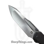 Null Knives - NULLBS2603 - Vandal - Folding Knife - Vanax SuperClean Satin Tanto - Titanium FATCarbon - Purple Haze - Image 5