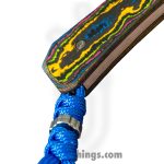 Jack Wolf Knives - PIONE-FX-01-CC-80S - Pioneer FIXedc - Fixed Blade Knife - CPM S90V Satin Drop Point - FatCarbon - 80's - Image 3