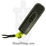 Jack Wolf Knives - PIONE-FX-01-KIR-TOX-GRN - Pioneer FIXedc - Fixed Blade Knife - CPM S90V Coated Drop Point - Kirinite - Toxic Green - Image 4