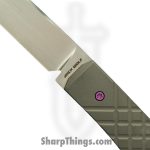 Jack Wolf Knives - PIONE-FX-01-TI-CH2 - Pioneer FIXedc - Fixed Blade Knife - CPM S90V Satin Drop Point - Titanium - Ch2 - Image 2