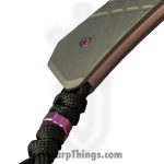 Jack Wolf Knives - PIONE-FX-01-TI-CH2 - Pioneer FIXedc - Fixed Blade Knife - CPM S90V Satin Drop Point - Titanium - Ch2 - Image 3