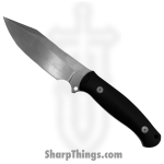 GiantMouse - Redington-DB-SW - Redington - Fixed Blade Knife - CPM MagnaCut Stonewash Clip Point - G10 - Double Black