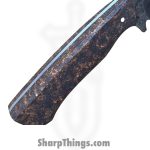 Red Monkey CK - RMCKBS2601 - Enterprise - Fixed Blade Knife - 1095 HC Acid Wash Wharncliffe - Copper Grip X - Copper - Image 9